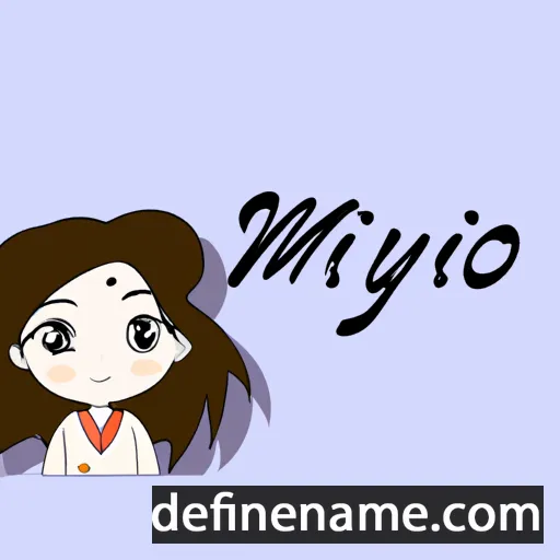 Miyoho cartoon