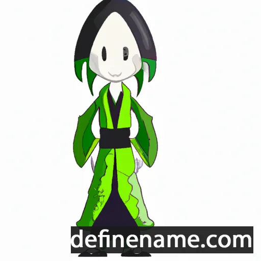 cartoon of the name Mizuyo