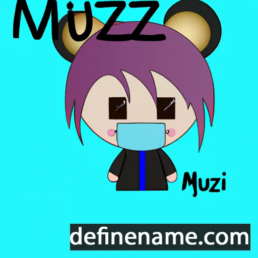 cartoon of the name Mizyu