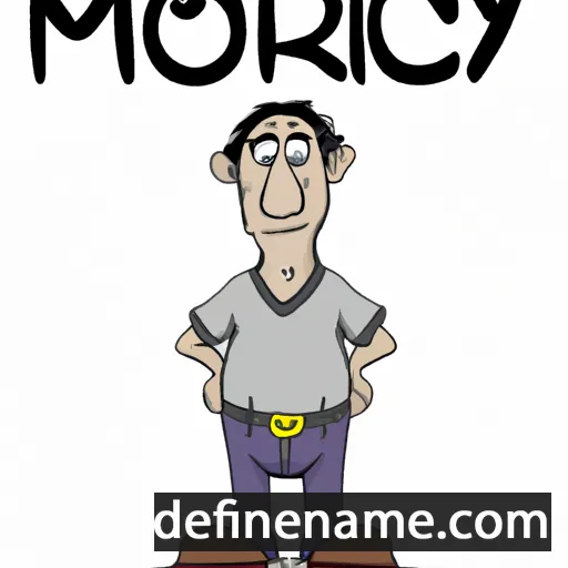 cartoon of the name Moacyr