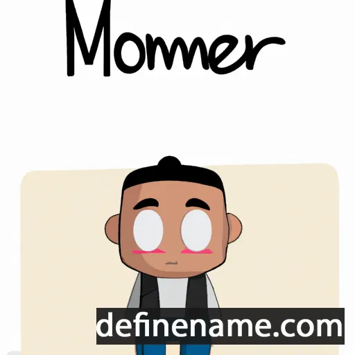 Moamer cartoon