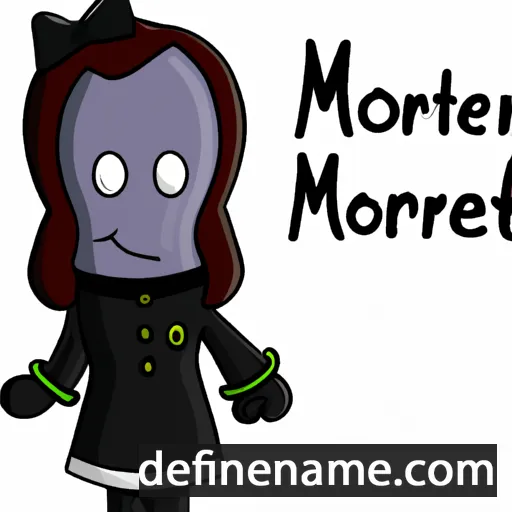 Môrténe cartoon