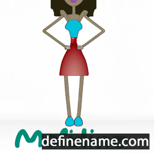 cartoon of the name Modeline