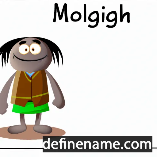 cartoon of the name Mohigul