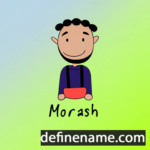 cartoon of the name Mohsafar