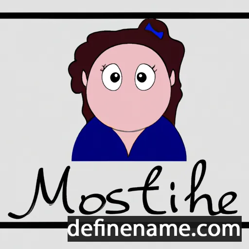 cartoon of the name Moïsette