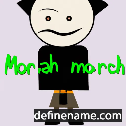 Moireach cartoon