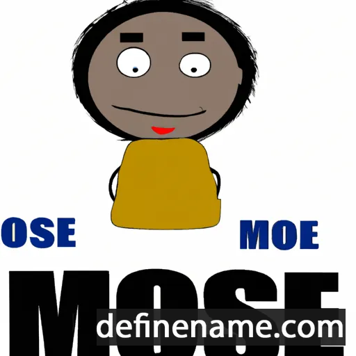 Moise cartoon