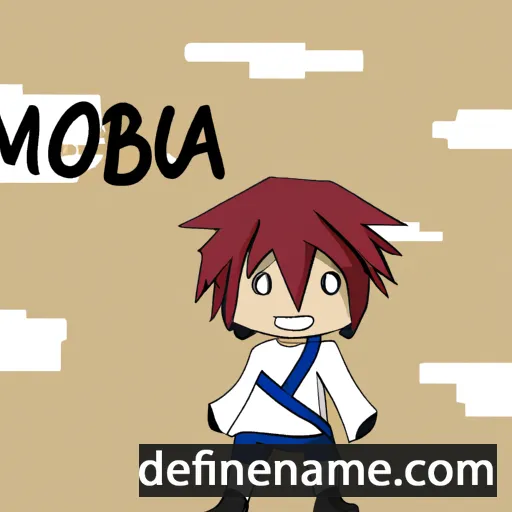 cartoon of the name Mokuba