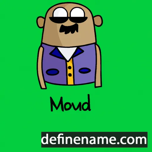 cartoon of the name Momodavlat