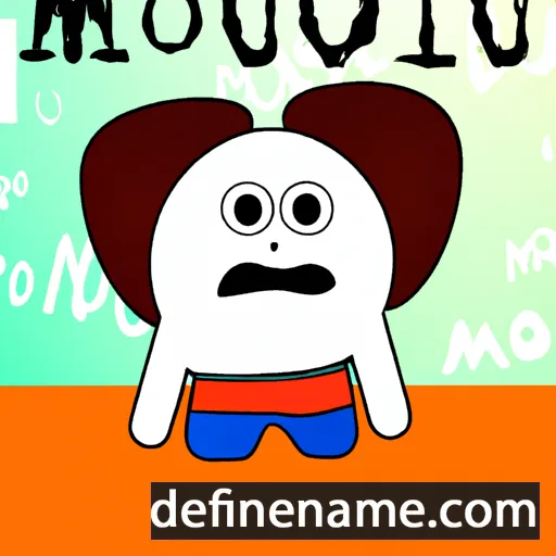 cartoon of the name Momulu