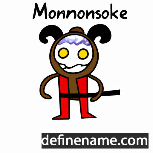 cartoon of the name Mondonosuke