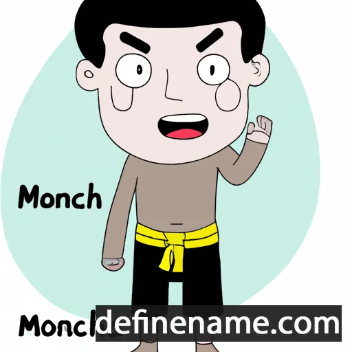 Mongkholchai cartoon