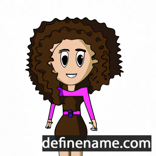 cartoon of the name Monima