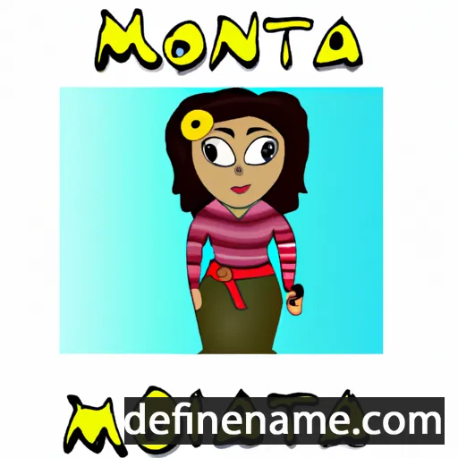 Monita cartoon