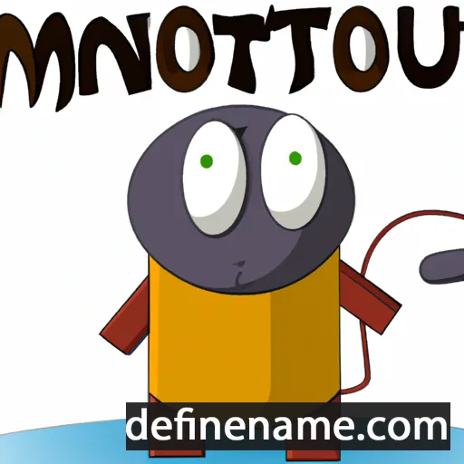 cartoon of the name Montu