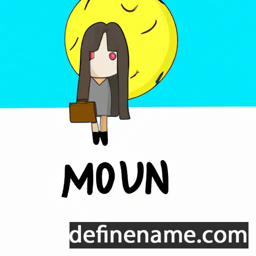 Moonbyul cartoon