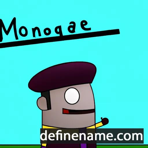 cartoon of the name Morgante