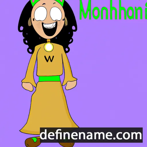 cartoon of the name Moronihah