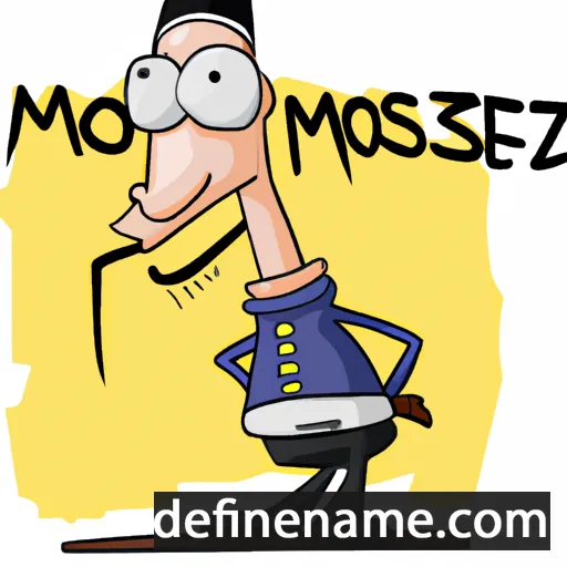 cartoon of the name Mosierz