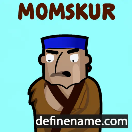 cartoon of the name Mosirkara-kamuy