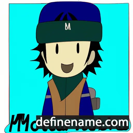 Motoharu cartoon