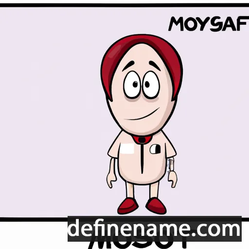 cartoon of the name Moysis