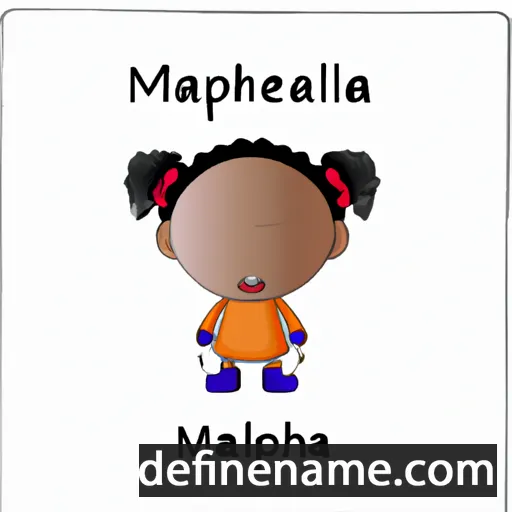 Mpahlela cartoon