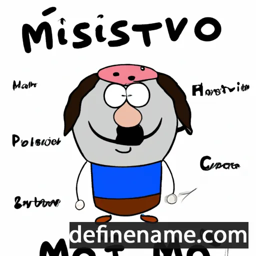 Mstivoj cartoon