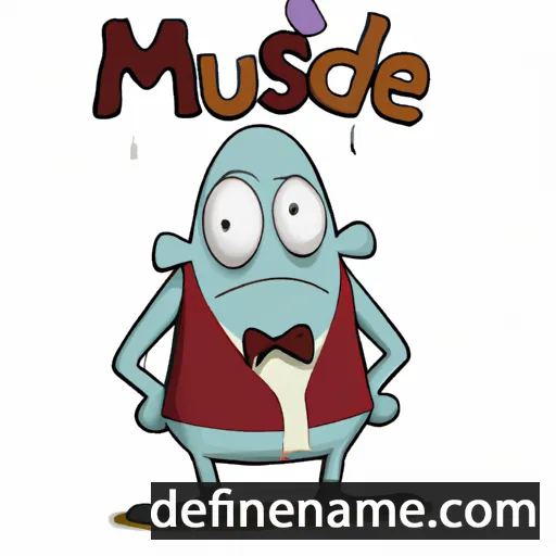 cartoon of the name Mudest