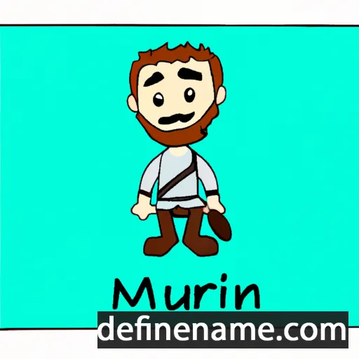 cartoon of the name Muirinn