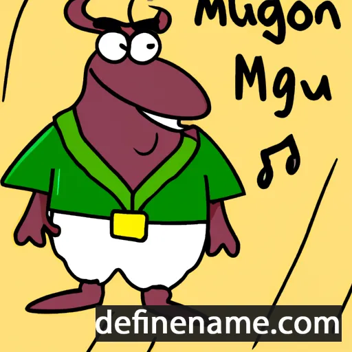 Mujgon cartoon