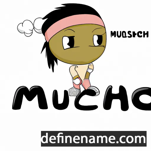 cartoon of the name Munachiso