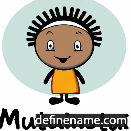 cartoon of the name Munatsi