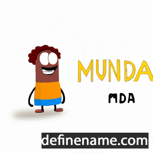 Munda cartoon