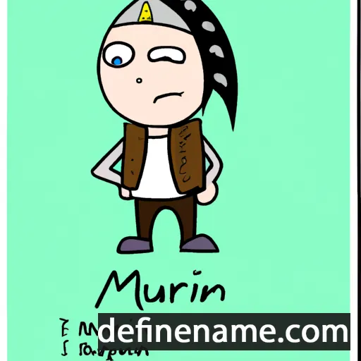 cartoon of the name Murainn