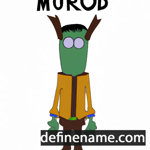 cartoon of the name Murdoc