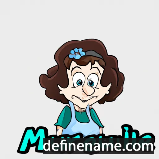 cartoon of the name Muriëlle