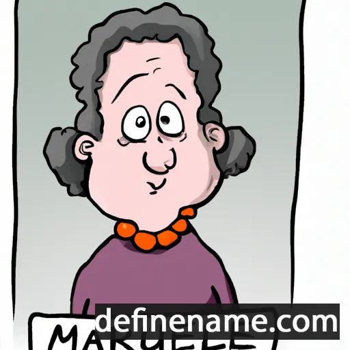 cartoon of the name Muriell