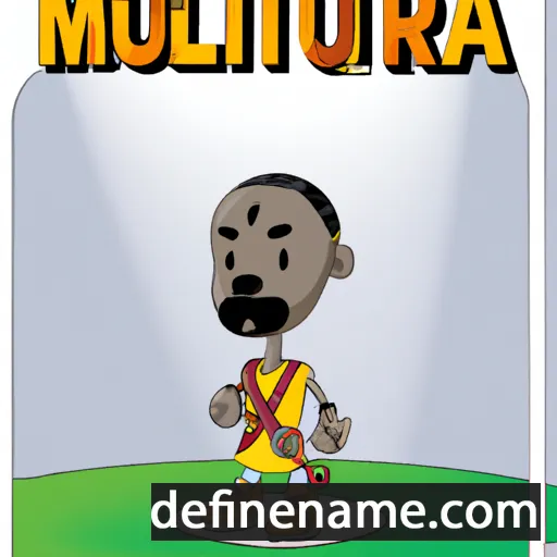 cartoon of the name Murtala