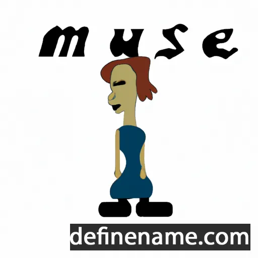 cartoon of the name Muse