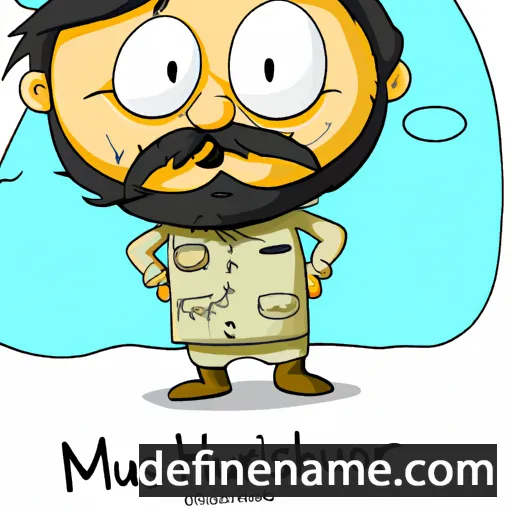 cartoon of the name Musharraf