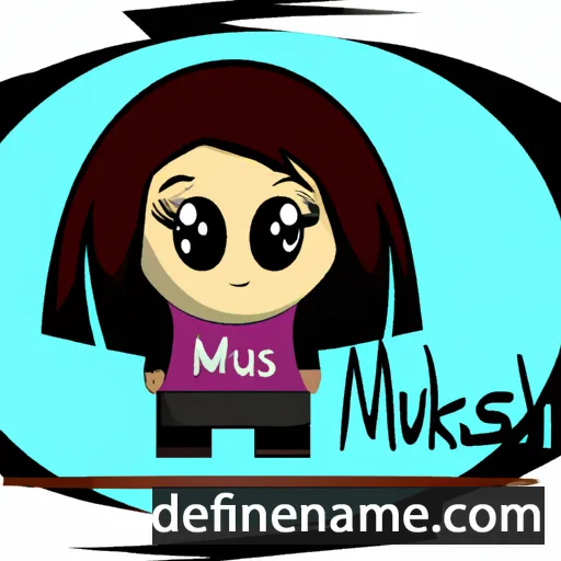 Muskaan cartoon