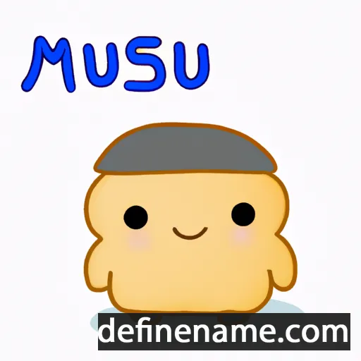 Musubu cartoon