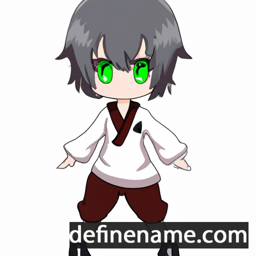 cartoon of the name Mutsuki