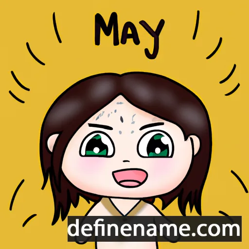 cartoon of the name Myat