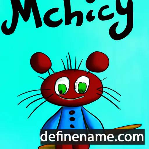 cartoon of the name Mychuł