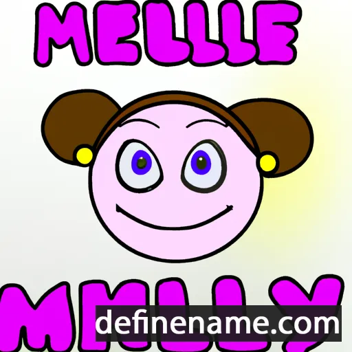 cartoon of the name Mylley