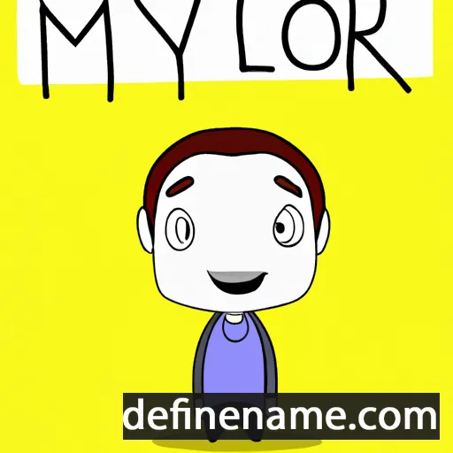 Mylor cartoon