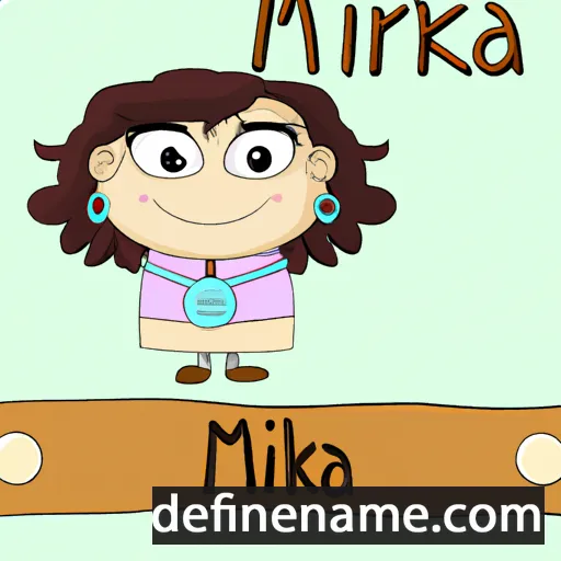 Myrka cartoon